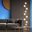Modern LED living room standing lamp bedside lights home deco lighting Glass ball fixtures Nordic bedroom floor lamps