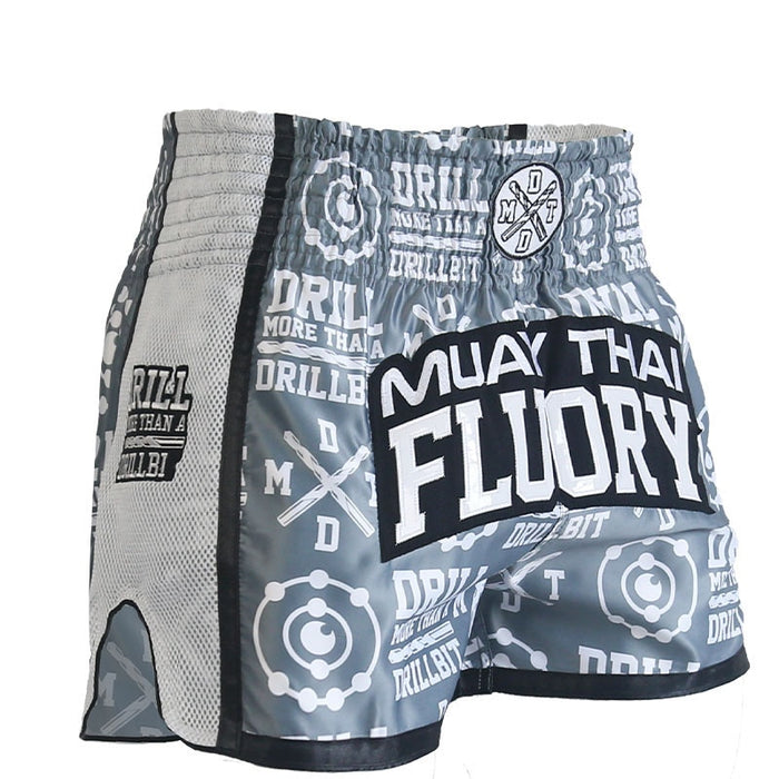 FLUORY Muay Thai Shorts Free Combat  Mixed Martial Arts Boxing Training Match  Pants