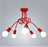 Nordic Loft Chandelier lighting,Vintage Industrial Ceiling Lamp,люстра lustre,bending personality for home &amp; store,Spider chande