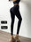 New Workout Fitness Gym Yoga Leggings Solid Mesh High Waist Athletic Tights Women Yoga Pants Grey Running Sports Wear Leggings
