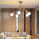 Nordic Loft Chandelier lighting,Vintage Industrial Ceiling Lamp,люстра lustre,bending personality for home & store,Spider chande