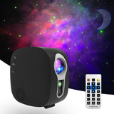 Starry Sky Projector Blueteeth Music Speaker LED Night Light Projector Galaxy Nebula Ocean Star Projector Moon Night Lamp