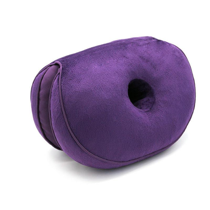 Female Dual Comfort Hip Orthopedic Cushion Portable Buttock Pillow Foldable Body Pillow Hip Lift Cushion for Stress Relief